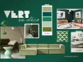Inspiration déco : quelle couleur avec du vert sapin ? Des canapés, coussins, lampes et palettes de couleurs pour un intérieur serein.